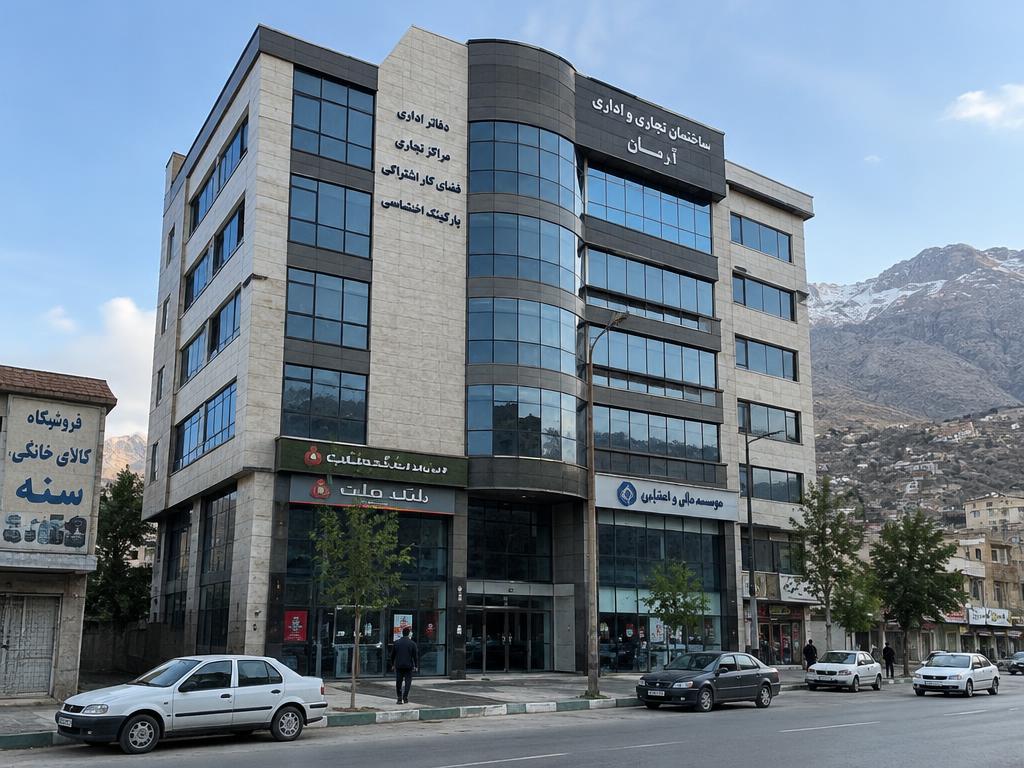 ساختمان اداری در بانه